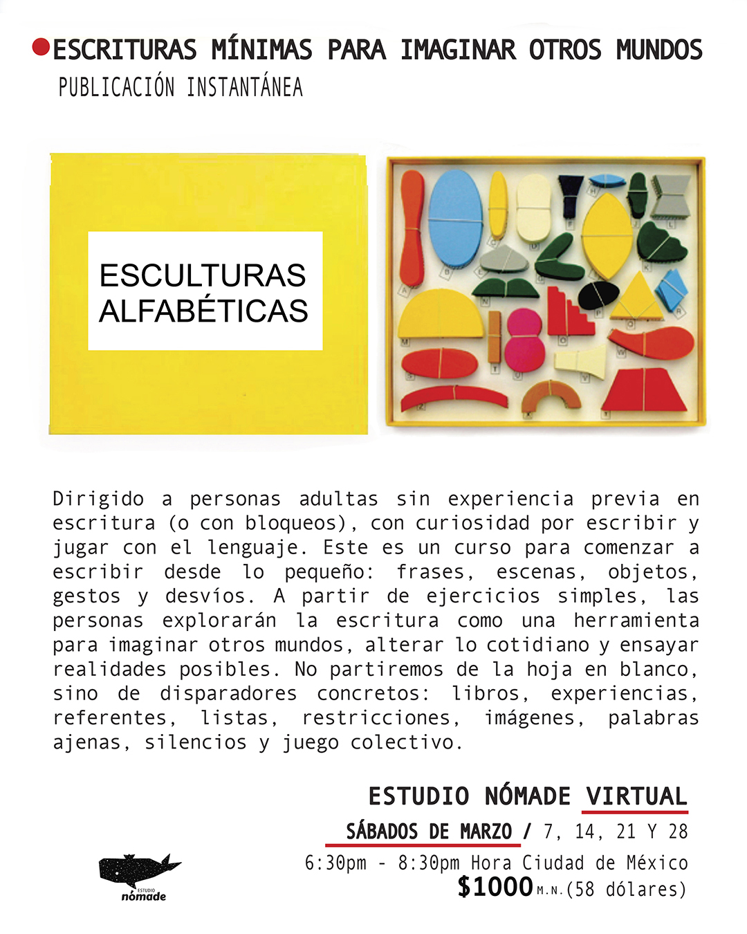 ESTUDIO NOMADE VIRTUAL MARZO