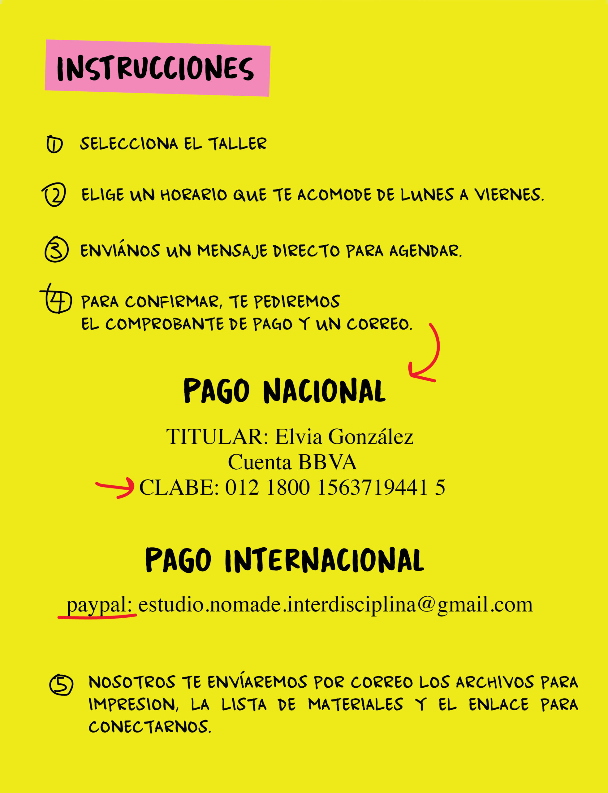 talleres individuales